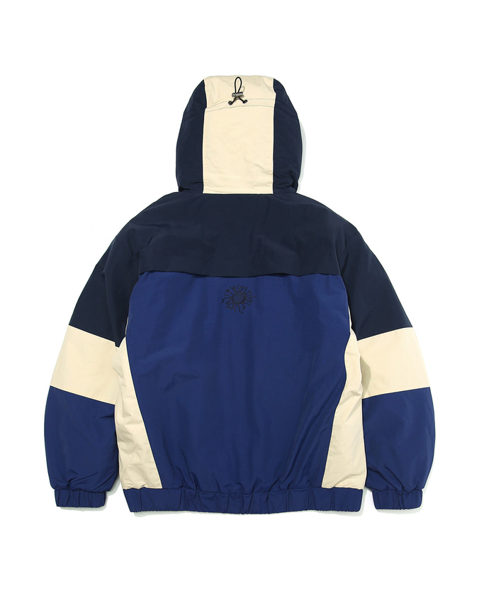 Utility padded Quilting Jacket Navy