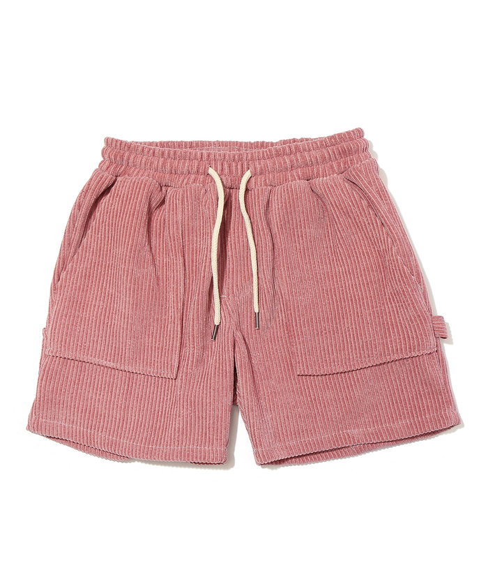 Mountain Corduroy String Shorts Pink