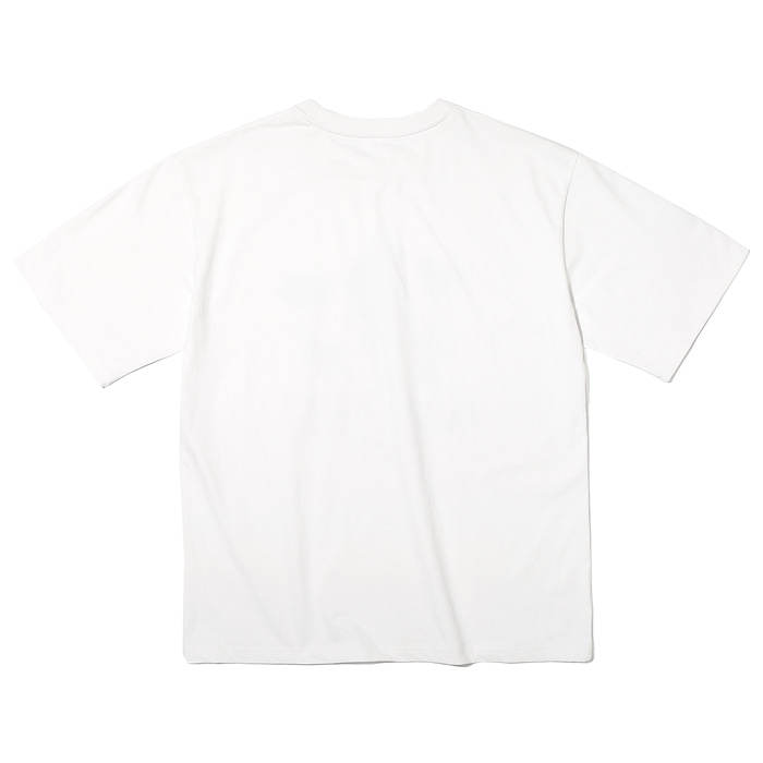 Washed Griffin Tee White