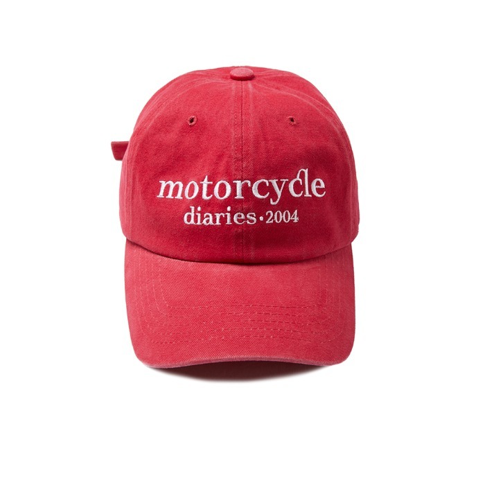 MOTORCYCLE B.B CAP RED