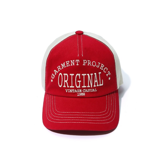(8월17일 예약발송)(20%SALE)ORIGINAL VINTAGE BALL CAP RED